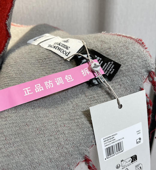 原单西太后羊毛土星徽标围巾020202 商品图3
