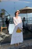 SUMMER & SAGE 浪漫度假风镂空花边仙气连衣裙 22370 商品缩略图3