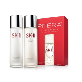 【保税直发】SK-II 护肤神仙水精华露230ml+清莹露套装230ml新版【28年7月】