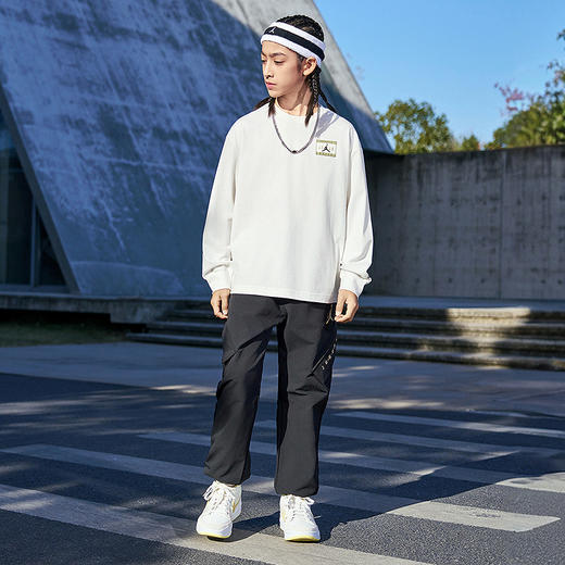 JORDAN 春 大童小童 长袖T恤 JDB-LS-F158 商品图3