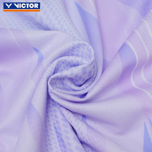 VICTOR威克多羽毛球服透气舒适大赛服短袖T-60002 商品图7
