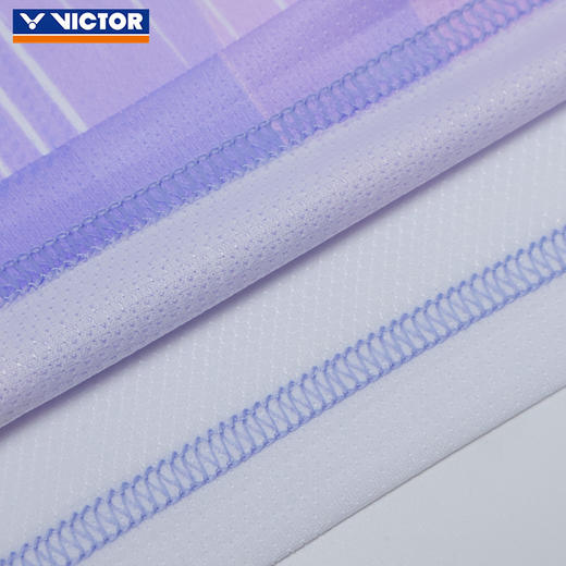 VICTOR威克多胜利羽毛球服球星大赛服推广版男女款透气速干T-60002TD 商品图7