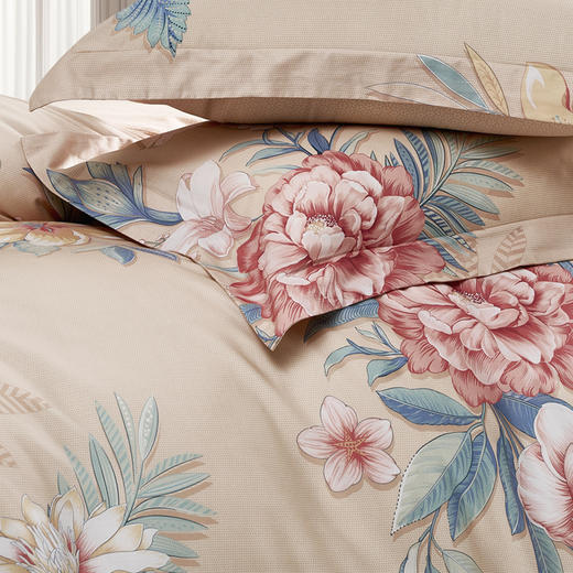 【6楼】富安娜床单四件/吟秋色，牌牌价1580~1780元，店庆爆品活动价380元，大小同价 商品图2