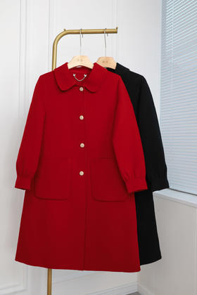 琴调|温柔白月光羊毛大衣（1686）