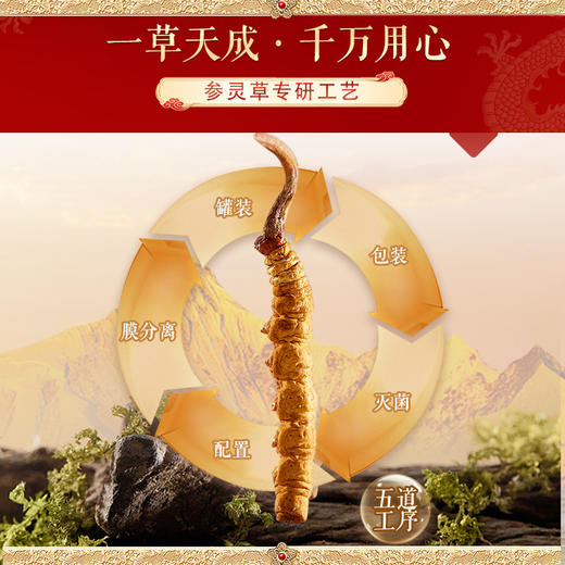 【仅限华润员工】【整箱】内部专供参灵草口服液100ml*10瓶*4盒 商品图1