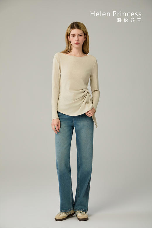 边花褶上衣 商品图1