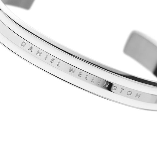 7350068246289 丹尼尔惠灵顿DANIEL WELLINGTON DW手镯|高雅珠光白质感玫瑰金色银手环送女友礼物手镯百搭镯子【亮银色-中号】 商品图5