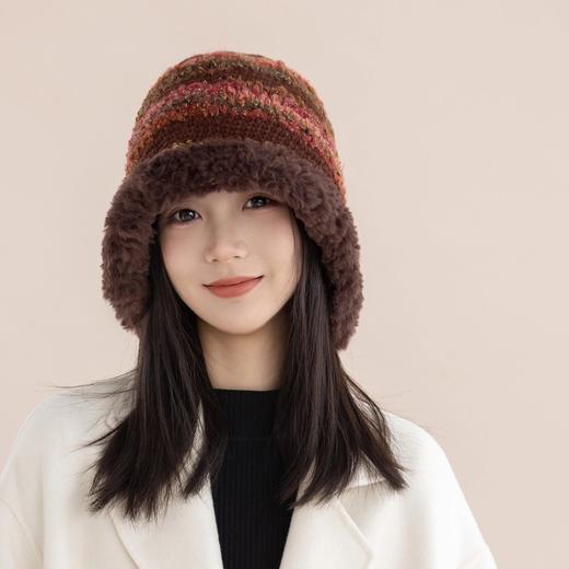 苏苏姐家松绒渔夫帽手工diy编织钩针手编二号线毛线团帽子材料包 商品图1