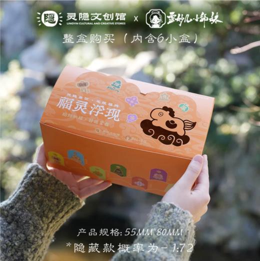 灵隐·福灵浮现毛绒盲盒汽车挂件裸眼3D设计车挂高级礼物伴手礼物 XHR 商品图6