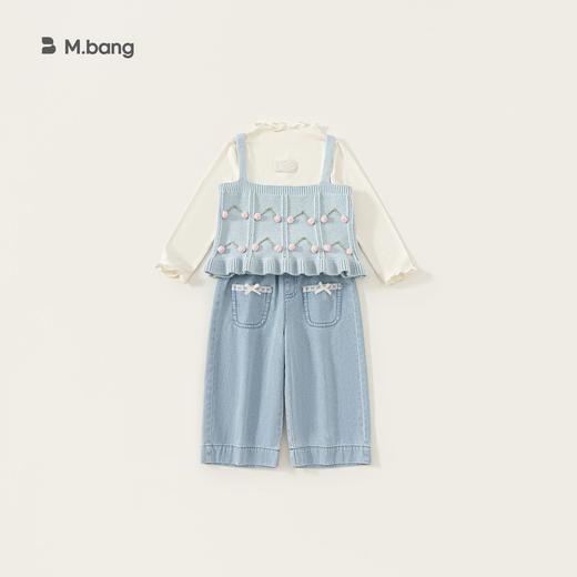 宥宝童装春秋女童套装中小童韩版女宝宝衣服长袖裤子儿童三件套 商品图1