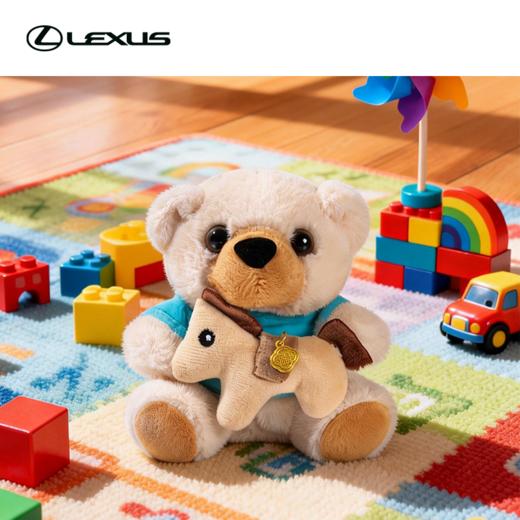 马到成功小熊钥匙链 商品图1