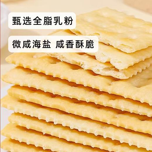 豪华巴士山姆同款咸味海盐苏打饼干280g/2袋 商品图3