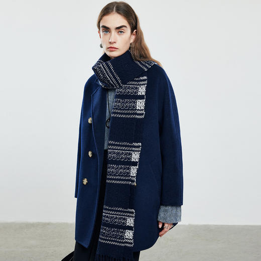 PALUOPO/PL 100%山羊绒围巾/ET2F8391R/约重110g 配饰 商品图2