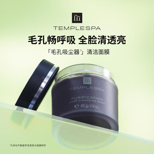 TEMPLESPA 净化平衡植萃净透清洁面膜85g 商品图1