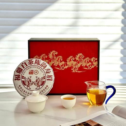强韵《马上有礼》福建老白茶 《马上莱财》金骏眉新年茶叶礼盒 商品图4