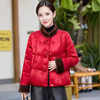 丁摩 新年战袍冬季新款独特漂亮洋气新中式国风绵羊毛保暖棉衣外套5ZF-749 商品缩略图2