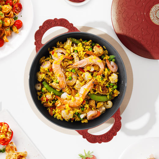 宝玑Breguet 传世系列24cm珐琅锅BGB2403 - 锦绣红 商品图6