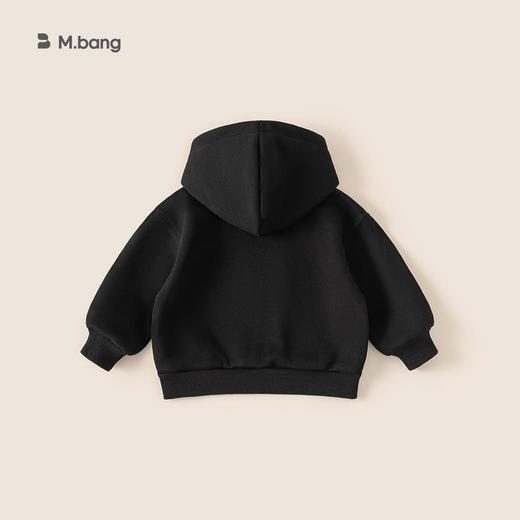 邦选儿童连帽卫衣一体绒加厚女童内搭卡通男童上衣 商品图3