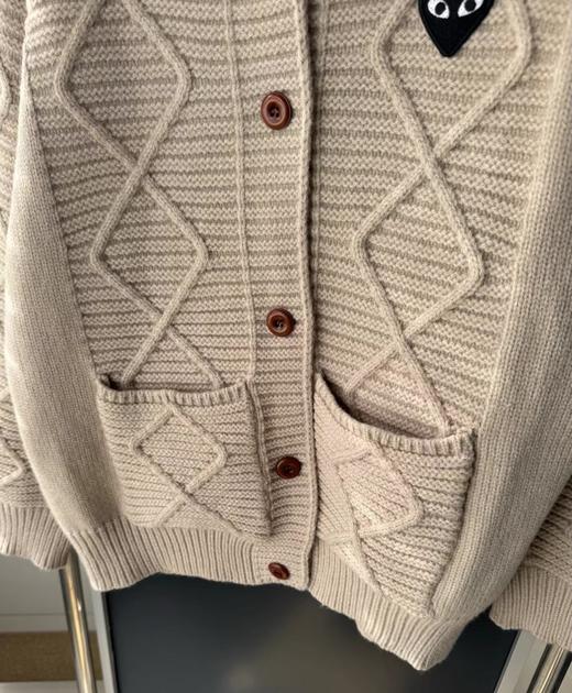 F020228新款时尚日系复古chic开衫麻花毛衣女 商品图12