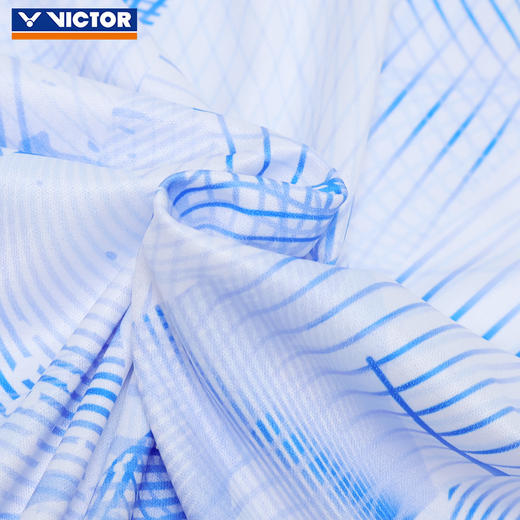 VICTOR威克多羽毛球服透气轻薄速干短袖比赛训练短袖T-60015 商品图4