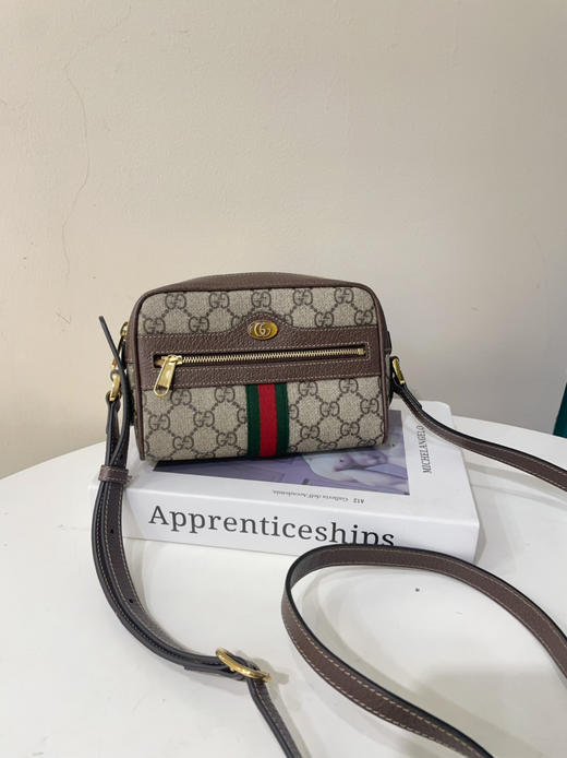 GUCCI ophidia mini 双g 老花 相机包 商品图0