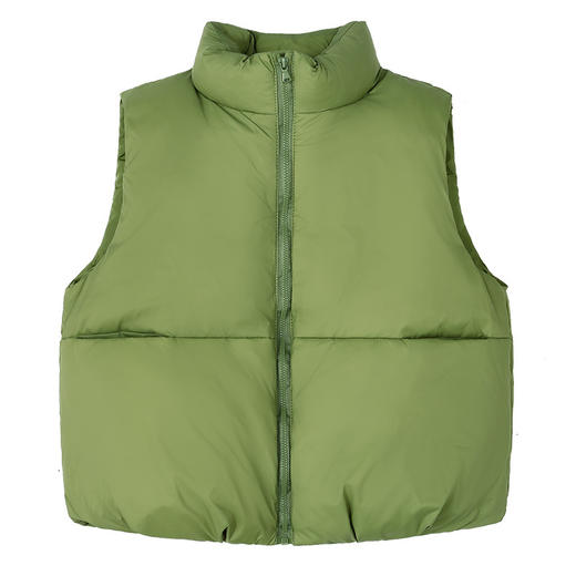 秋冬新款男女儿童中大童亲子装百搭坎肩羽绒服保暖小孩马甲背心 商品图3