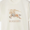 BURBERRY 巴宝莉 男士马术骑士徽标印花渐变棉质圆领短袖T恤 白色 8119014 B7078 商品缩略图2
