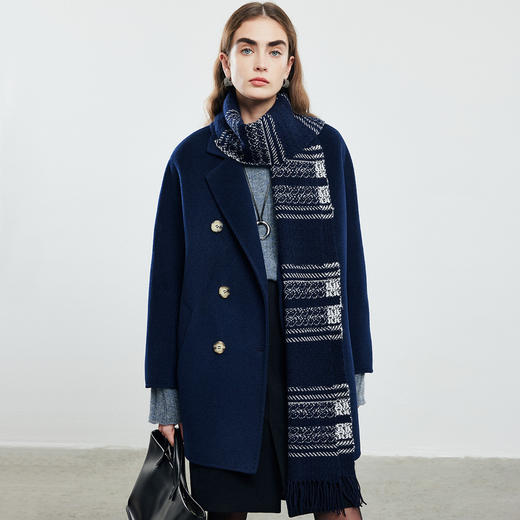 PALUOPO/PL 100%山羊绒围巾/ET2F8391R/约重110g 配饰 商品图4