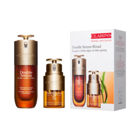 Clarins 娇韵诗 双萃套盒（双萃精华50ml+双萃眼霜20ml）效期至2027-09-09