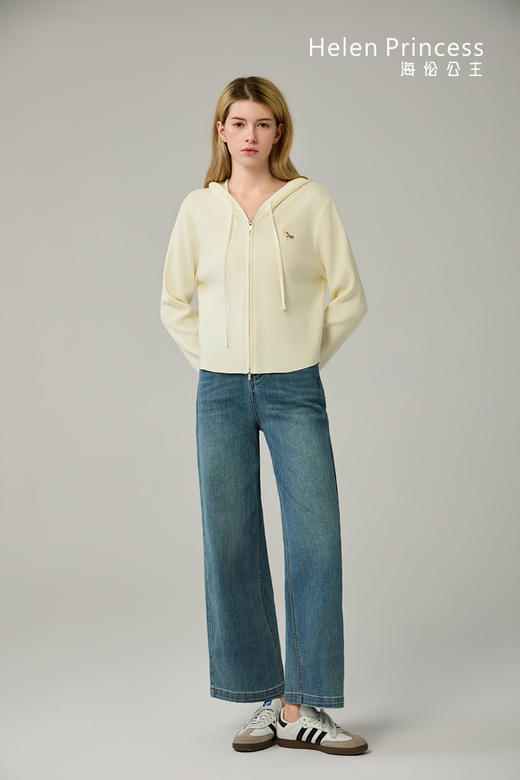 小马双拉链连帽开衫 商品图6