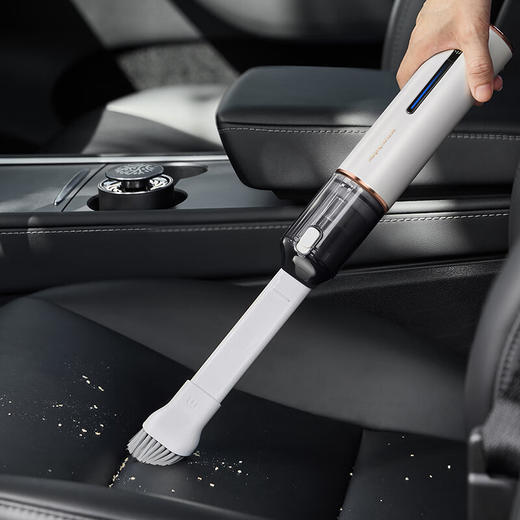 摩飞电器车载家用吸尘器强力大吸力手持无线吸尘器吸吹一体车家两用MR3937 白色 商品图0