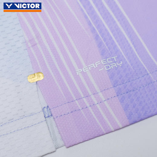 VICTOR威克多羽毛球服透气舒适大赛服短袖T-60002 商品图5