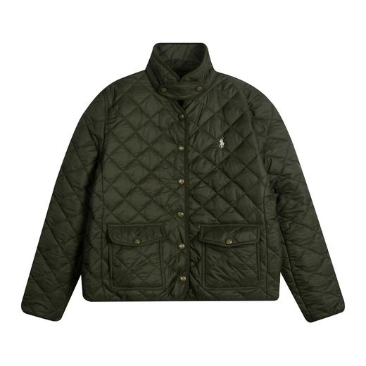 雀说高品拉夫25aw秋冬热门单品菱形格绗绣灯芯绒包条仿羽棉服夹克外套ALW24376 商品图3