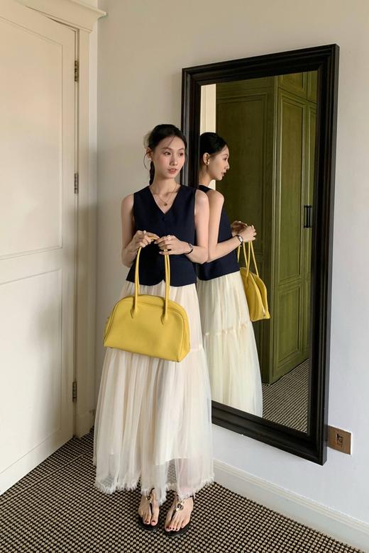 Le Malene 法式高级无袖马甲仙气半裙套装 22349 商品图3