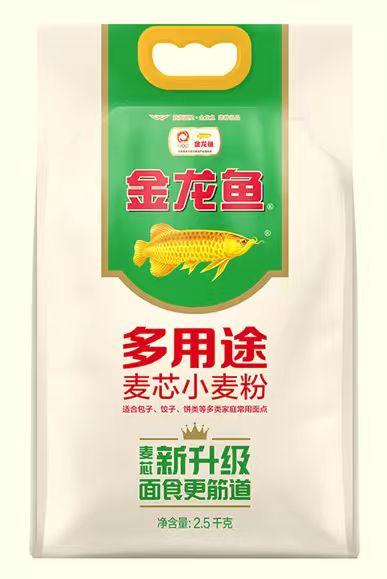 金龙鱼家庭通用小麦粉2.5kg（两款包装，随机发货） 商品图1