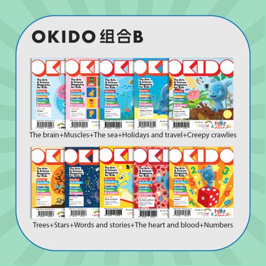 来自伦敦的英国原版科学杂志OKIDO混合主题装 商品图2