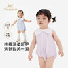 【100%精梳棉】英氏婴儿衣服夏女宝宝夏装纯棉哈衣新款连体衣夏季薄款包屁衣 商品缩略图0
