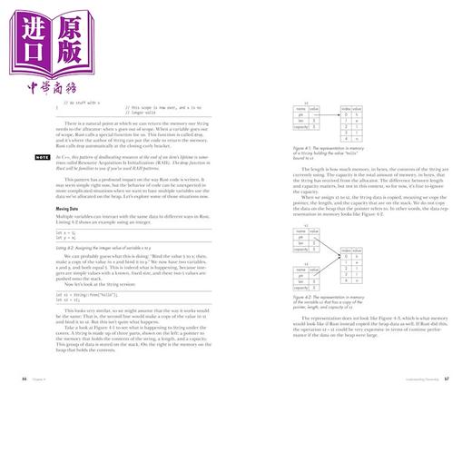 预售 【中商原版】Rust程序设计语言 第3版 The Rust Programming Language 英文原版 Steve Klabnik Carol Nichols Chris Krycho 商品图1