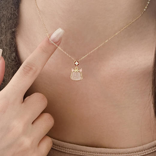 【招财萌马】S925纯银招财小萌马项链【YXS-A4973】 商品图0