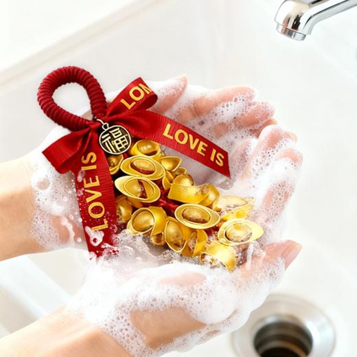 新年水晶鎏金元宝手工香皂创意礼物 商品图2