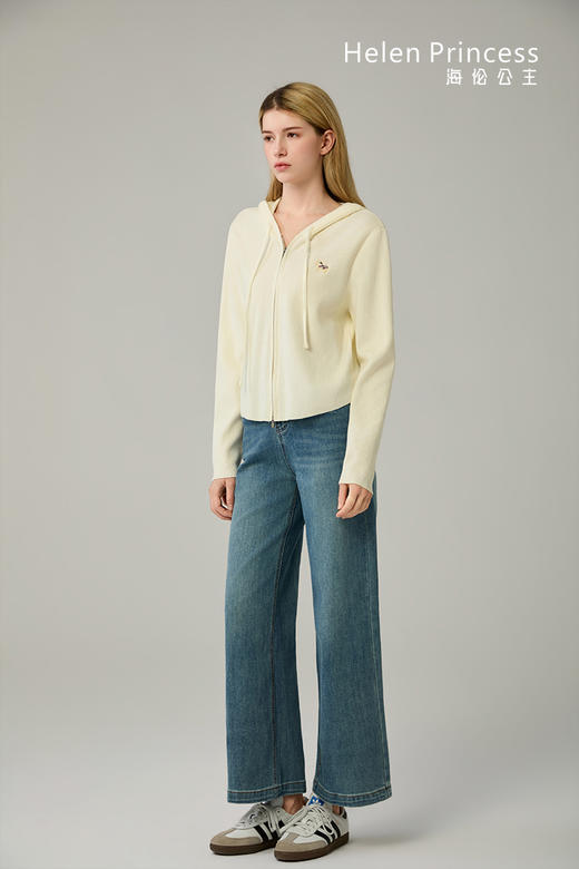 小马双拉链连帽开衫 商品图7