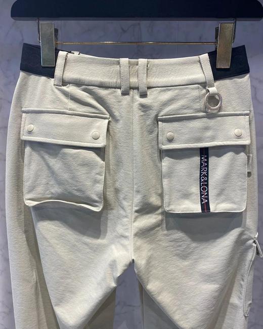 M&L家新款春夏女款多口袋收脚设计长裤来了！直筒收脚裤型，能满足所有人群的需要，怎么搭配都好看！腰部弹力带对身材包容性很大！ 商品图5