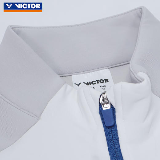 VICTOR威克多羽毛球服透气简约舒适防风男女款比赛羽毛球服长袖J-60606 商品图4