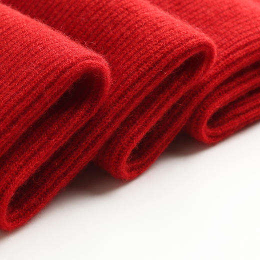 PALUOPO/PL 100%山羊绒 围巾ET23213R约重90g/100%山羊绒 配饰帕罗 商品图3