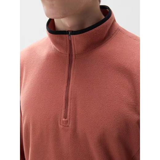 F020243男款POLARTEC抓绒半高拉链长袖宽松套头衫打底 商品图12