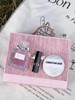 F020215情人节礼物甜心香水+护手霜+口红老花绒布礼盒 商品缩略图0