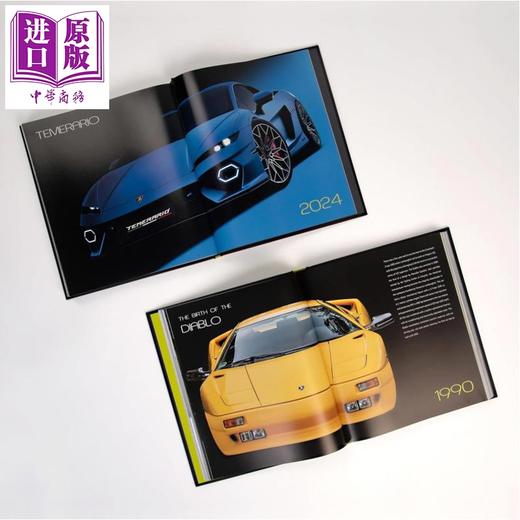 预售 【中商原版】兰博基尼 过去 现在 未来 官方图文档案 Automobili Lamborghini Past Present Future 英文原版 Simonluca Pini 商品图4