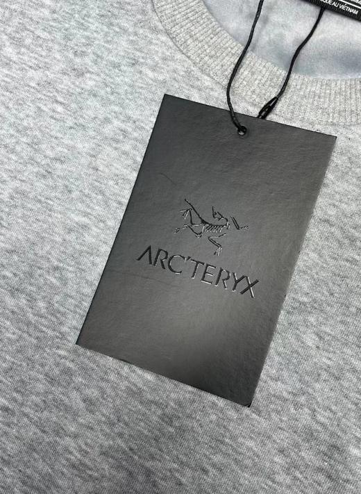 F020210秋冬加绒款硅胶印花logo圆领卫衣男款 商品图6