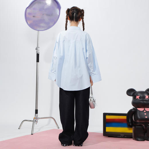 休闲宽松百搭长袖衬衫-纪念日百货门店同款169264538 商品图2