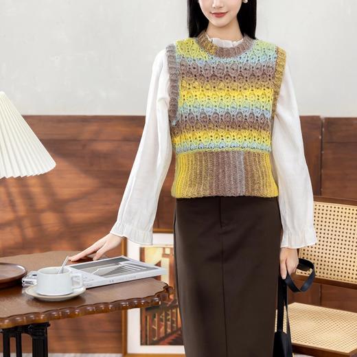 苏苏姐家暮染背心手工diy钩针自制上衣毛线团材料包 商品图2